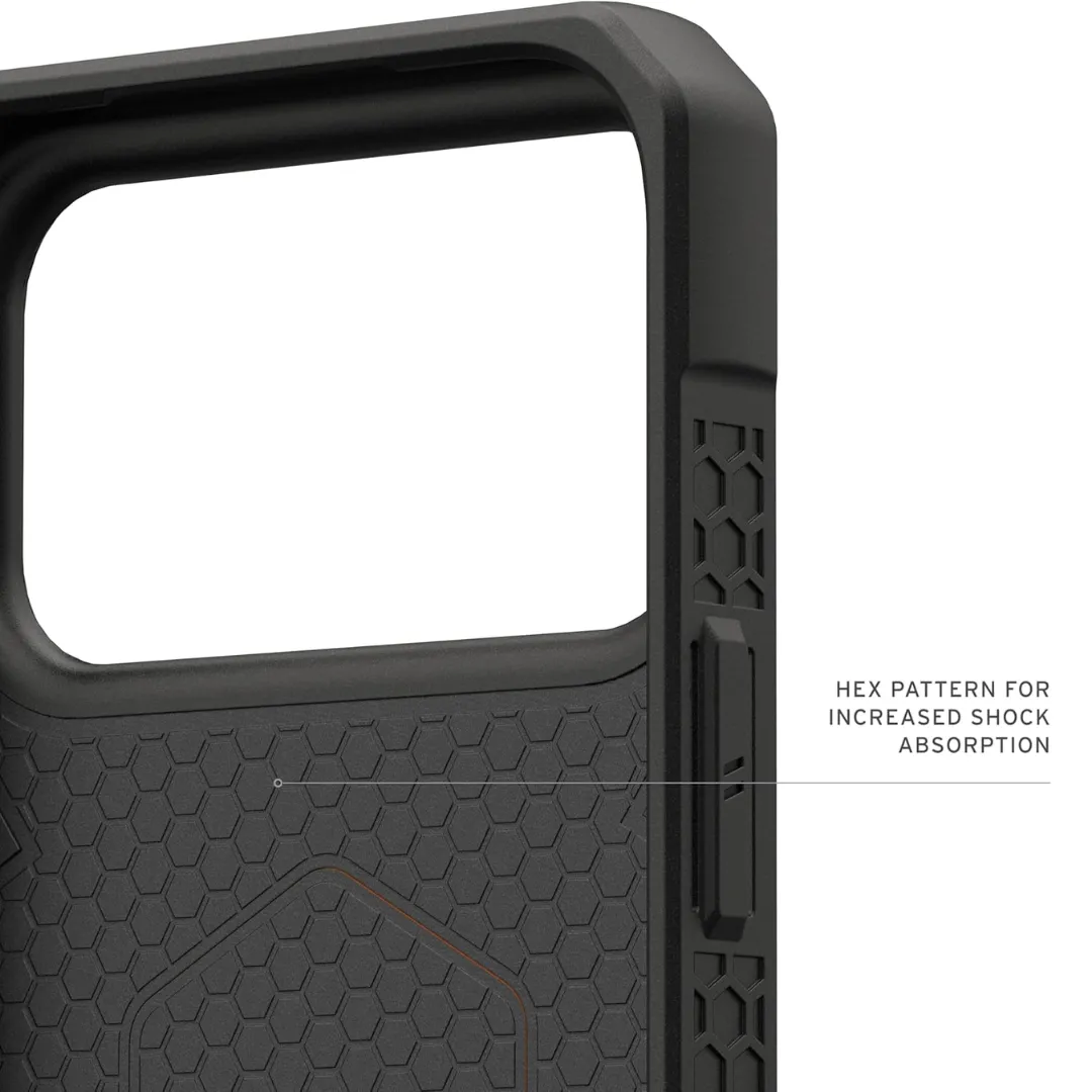UAG Monarch Pro MagSafe Case for iPhone 17 Pro Series with Carbon Fiber Design