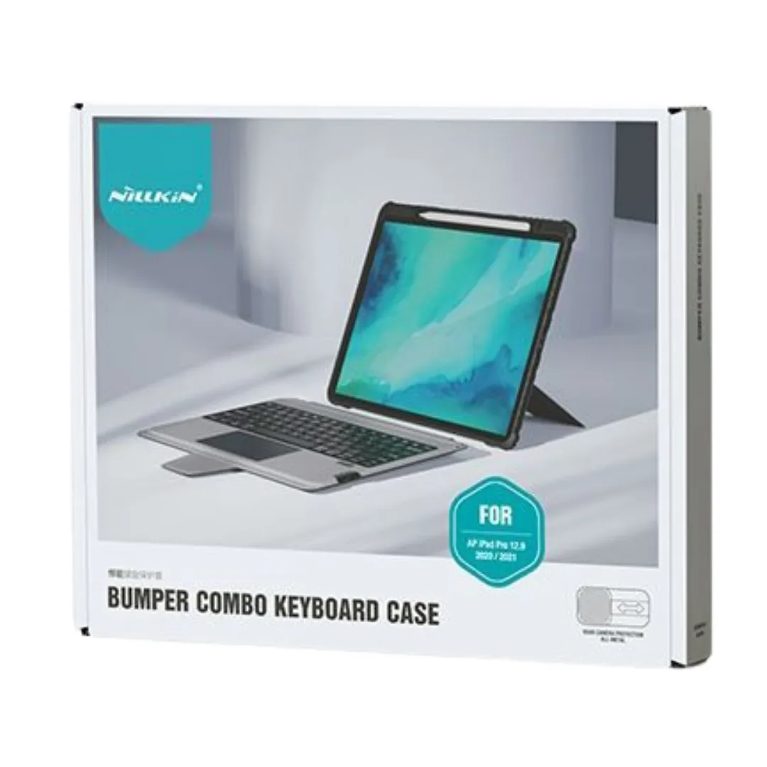 Nillkin iPad A16 Bluetooth Keyboard Case with Trackpad & Pencil Holder Cover