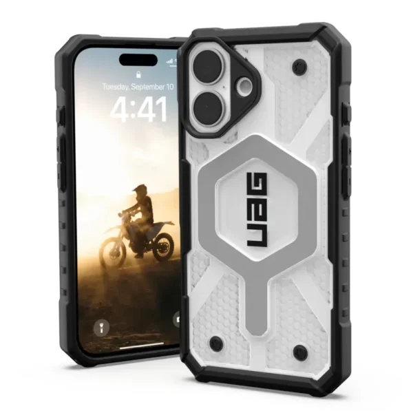 UAG Pathfinder Clear Case for iPhone 17 with Magsafe