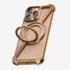Z Shaped Metal MagSafe Bumper Case iPhone 16 Pro / 16 Pro Max | Metal Case with Kickstand | Bare Feel Rimless Phone Cover