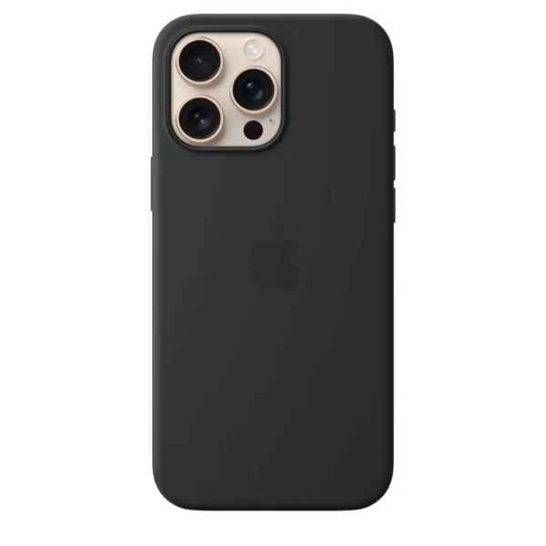 iPhone 16 Pro Max Silicone Case with MagSafe IC Pop-Up Slim Soft Touch