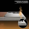 NJOYNY Aluminum Leather Case for Galaxy S23 Ultra | MagSafe Aroma Cover
