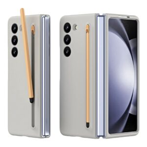 Samsung Galaxy Z Fold 6 Case with S Pen | Slim Matte Protective Cover | Shockproof Foldable Phone Case