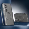 Samsung Galaxy Z Fold 7 Case with S Pen, Hinge Guard & Rotating Magnetic Stand