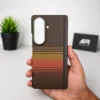 Samsung Galaxy Z Fold 8 Ultra Aramid Carbon Fiber Case | Hinge Protection Cover with Tempered Glass