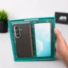 Samsung Galaxy Z Fold 8 Ultra Aramid Carbon Fiber Case | Hinge Protection Cover with Tempered Glass