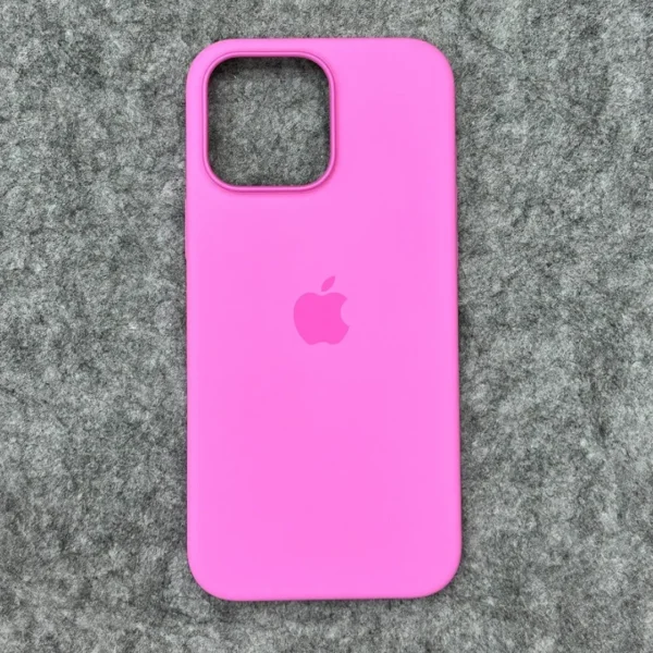 iPhone 16 Pro Max Silicone Case with MagSafe IC Pop-Up Slim Soft Touch