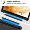 Nillkin Samsung Galaxy Tab S10 FE (10.9") Backlit Keyboard Case Cover | Detachable RGB Keyboard with Stand & Shockproof Protection Black