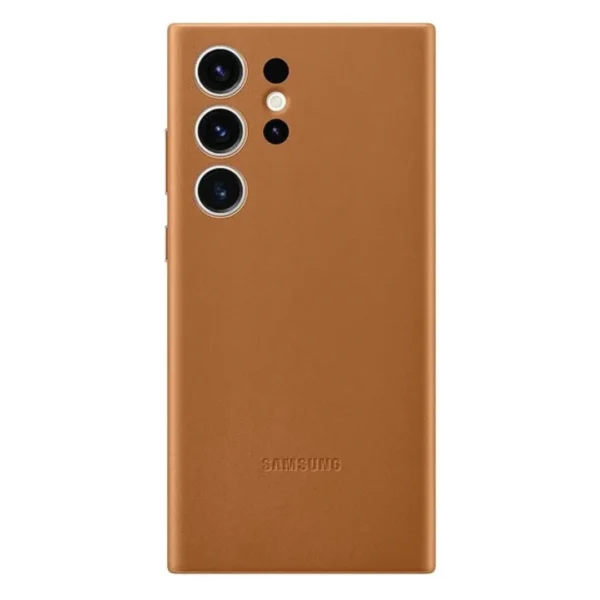 Samsung Galaxy S24 Ultra Vegan Leather Case | Slim PU Leather Cover