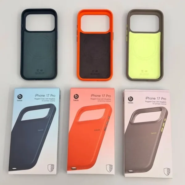 Beats iPhone 17 Pro MagSafe Case - Rugged Drop Protection with Soft Touch Interior - Polycarbonate & Silicone