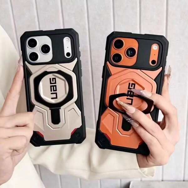 UAG Monarch Pro Rugged MagSafe Case Cover for iPhone 17 Pro | Shockproof Armor Back Cover with Stand
