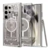 Ultra Hybrid MagFit Case Samsung Galaxy S24 Ultra | Clear MagSafe Cover | Printed Shockproof Back Cover