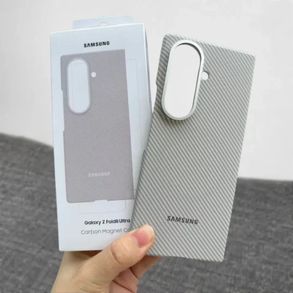 Samsung Galaxy Z Fold 8 Ultra Carbon Fiber Magnet Case