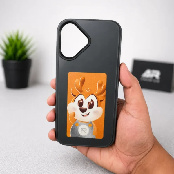 8zdf4h78d4.webp NFC E-Ink Phone Case for iPhone | Customizable E-Paper Display Cover | Wireless NFC Electronic Ink Screen | Smart DIY Photo Phone Cover