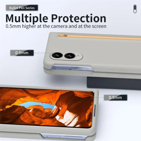 Samsung Galaxy Z Fold 8 Slim Skin Feel Case with Stylus Pen