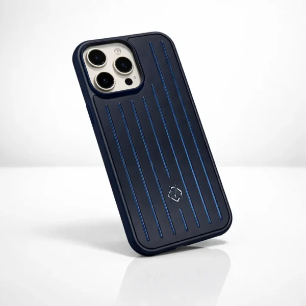 RIMOWA Aluminium Stripes Case for iPhone 16 Pro Max | Premium Back Cover