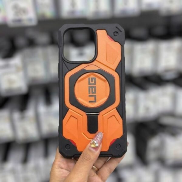 UAG Monarch Pro Rugged MagSafe Case Cover for iPhone 16 Pro | Shockproof Armor Back Cover with Stand