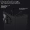 Nillkin CamShield Prop Case for Samsung Galaxy Z Fold 7 | Hinge Protection, Metal Camera Lens Cover & Kickstand | Heavy Duty Slim Fit Armor Cover - Black