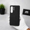 Samsung Galaxy S25 Ultra Standing Grip Case Cover | Soft Silicone Shockproof Back Cover with Foldable Strap Stand