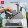 XUNDD Foldable Wireless Bluetooth Keyboard with Touchpad | Multiple Device Connection