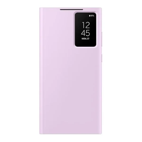 Samsung Galaxy S23 Ultra Smart View Wallet Case Flip Cover with Card Holder & Screen Protection