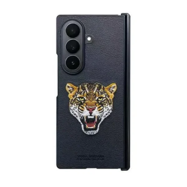 Santa Barbara Savanna Embroidered Leather Case for Samsung Galaxy Z Fold 8 Ultra