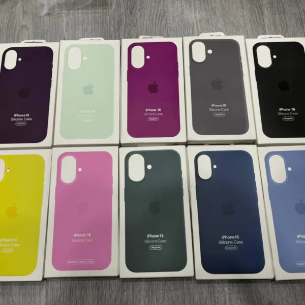 iPhone 16 Silicone Case with MagSafe | Liquid Soft Touch Protection with IC Pop-Up