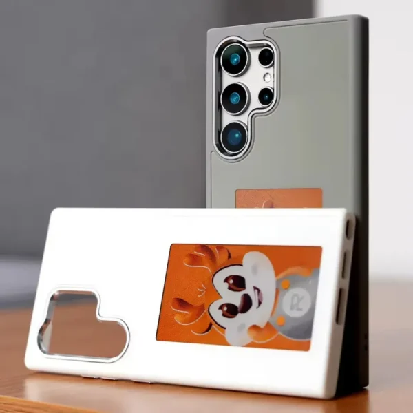 Magic E-Ink Case for Samsung Galaxy S24 Ultra | Customizable E-Ink Screen Cover | Smart NFC Display Back Cover | DIY Photo Phone Case