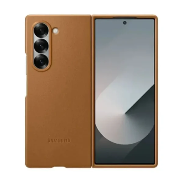 Samsung Galaxy Z Fold 6 Leather Case | Slim Soft Leather Cover for Z Fold 6 | Kindsuit Protective Back Cover