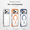 iPhone 17 Pro Max MagSafe Clear Case with Camera Guard | Transparent TPU Bumper Protective Cover