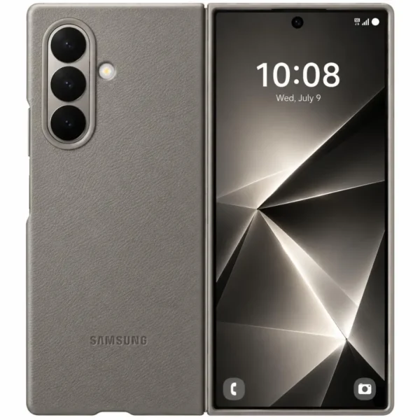 Samsung Galaxy Z Fold 8 Ultra Kindsuite Leather Case | Professional Shockproof Armor Cover | Foldable Back Protection Case