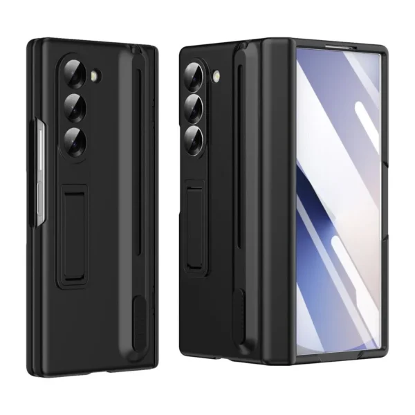 imgi_138_51UMB6plmTL.webp Samsung Galaxy Z Fold 6 S Pen Case with Hinge Protection, Kickstand Cover & Built-in Screen Protector