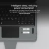 Nillkin iPad Air 11 Keyboard Case | iPad Air 11 inch Case with Trackpad & Keyboard | Detachable Cover with Pencil Holder