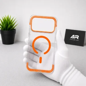 iPhone 17 Pro MagSafe Clear Case with Camera Guard | Transparent TPU Bumper Protective Cover