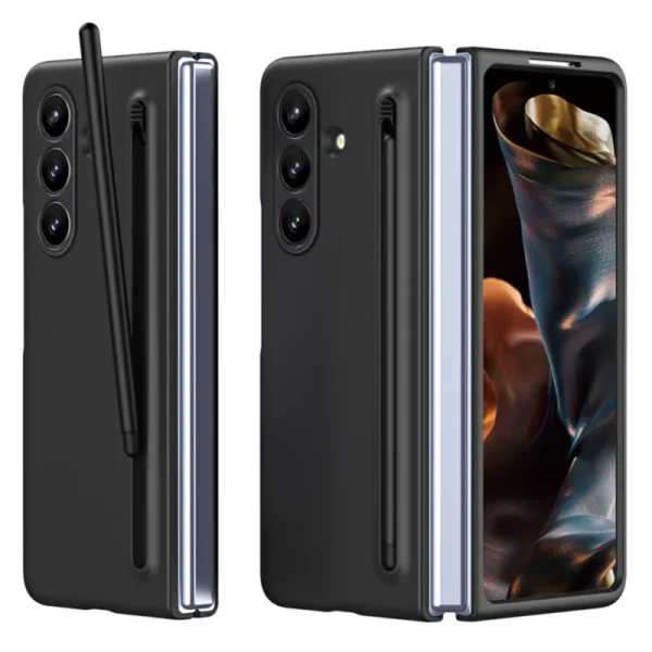 Samsung Galaxy Z Fold 7 Case with S Pen | Slim Matte Protective Cover | Shockproof Foldable Phone Case