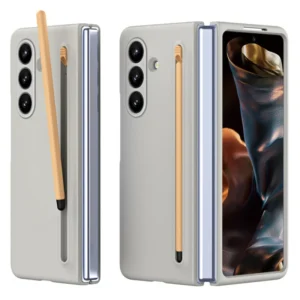 Samsung Galaxy Z Fold 7 Case with S Pen | Slim Matte Protective Cover | Shockproof Foldable Phone Case