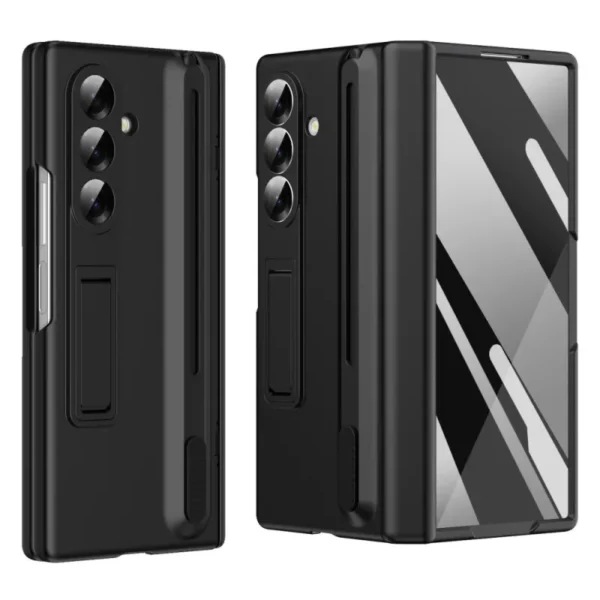 Samsung Galaxy Z Fold 7 S Pen Case with Hinge Protection, Kickstand Cover & Built-in Screen Protector