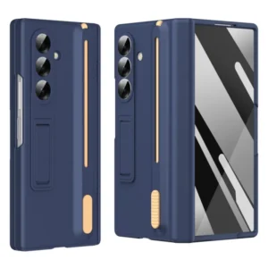 Samsung Galaxy Z Fold 7 S Pen Case with Hinge Protection, Kickstand Cover & Built-in Screen Protector