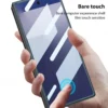 Samsung Galaxy Z Fold 6 Metal Ring Holder Case with 360° Rotating Kickstand Protective Armor Cover
