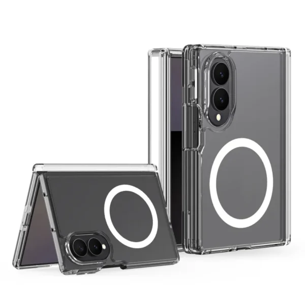 imgi_17_coque-samsung-galaxy-z-fold-8-magnetique-clin-series-dux-ducis.webp Samsung Galaxy Z Fold 8 Case with MagSafe | Clear Magnetic Protective Cover | Shockproof Transparent Case