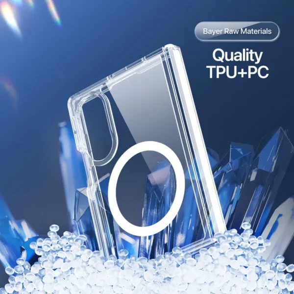 imgi_22_coque-samsung-galaxy-z-fold-8-magnetique-clin-series-dux-ducis.webp Samsung Galaxy Z Fold 8 Case with MagSafe | Clear Magnetic Protective Cover | Shockproof Transparent Case