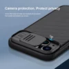 Nillkin CamShield Pro Black Case for iPhone with Sliding Camera Protection