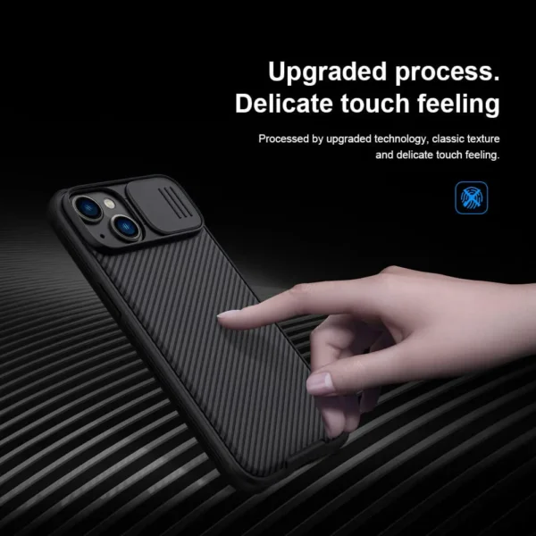 Nillkin CamShield Pro Black Case for iPhone with Sliding Camera Protection