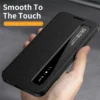 Samsung Galaxy S26 Ultra Smart View Window Case with IC Chip – PU Leather Case Flip Cover
