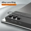 Samsung Galaxy S25 Ultra Standing Grip Case Cover | Soft Silicone Shockproof Back Cover with Foldable Strap Stand