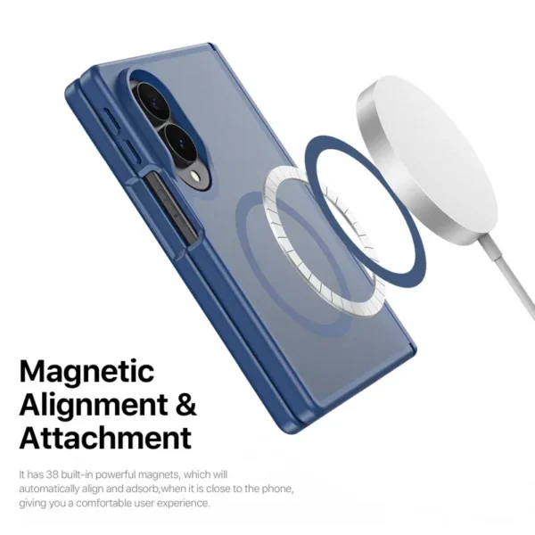 Samsung Galaxy Z Fold 8 Magnetic Case – Slim Translucent Matte Protective Cover