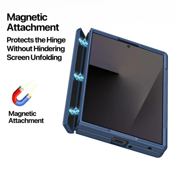 Samsung Galaxy Z Fold 8 Magnetic Case – Slim Translucent Matte Protective Cover