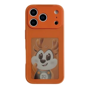 Magic E-Ink Case for iPhone 17 Pro / 17 Pro Max | Customizable E-Ink Screen Cover | Smart NFC Display Back Cover | DIY Photo Phone Case