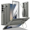 Samsung Galaxy Z Fold 8 Ultra Strap Case with Stylus Pen | Metal Camera Frame Kickstand Cover with Front Screen Protection