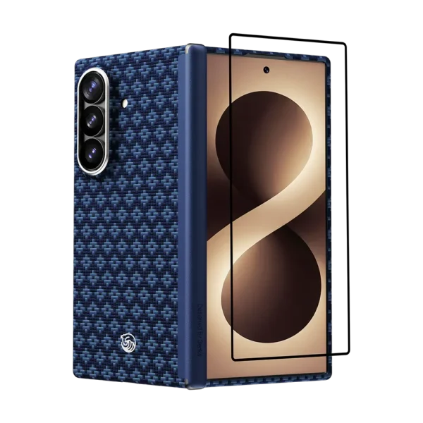 Benks Grand Combo Armor Grid Air Case Galaxy Z Fold 8 Ultra | Kevlar Magnetic Cover